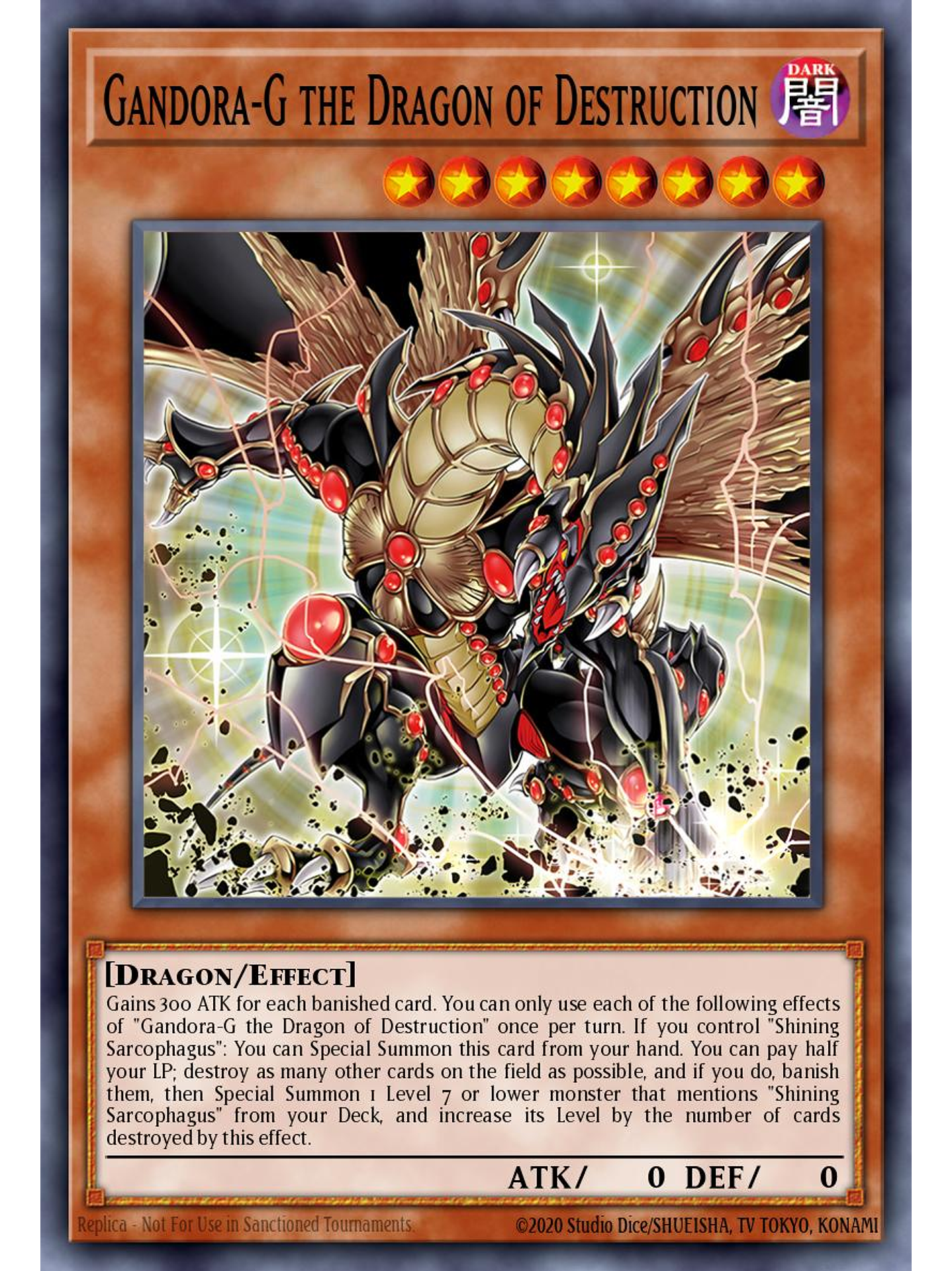 Gandora-G the Dragon of Destruction - MP25-EN177 - Ultra Rare 1st Edition 1