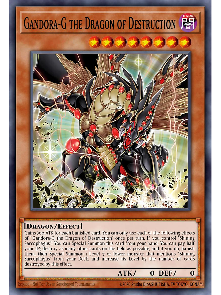 Gandora-G the Dragon of Destruction - MP25-EN177 - Ultra Rare 1st Edition 1