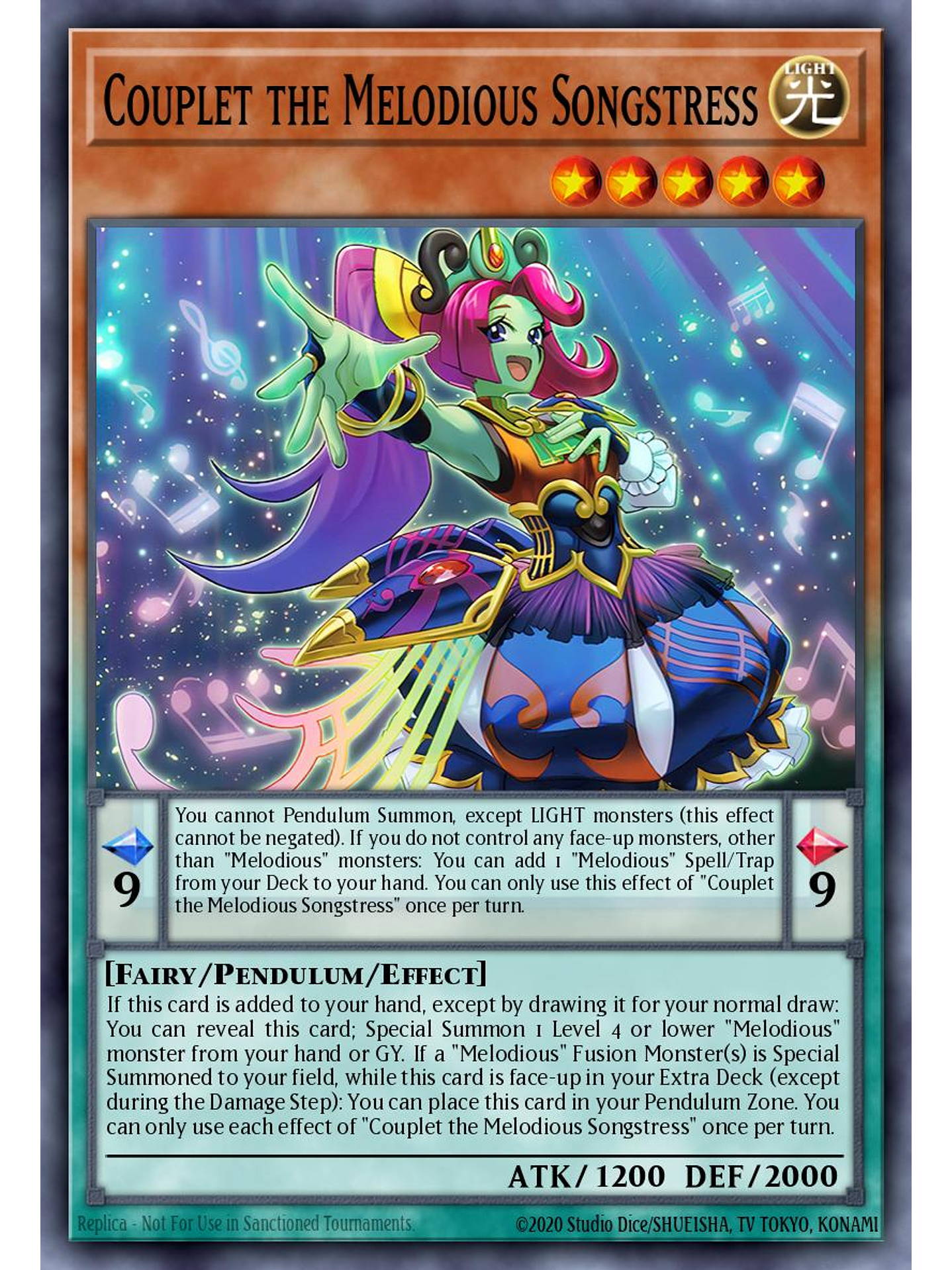 Couplet the Melodious Songstress - MP25-EN181 - Ultra Rare 1st Edition 1