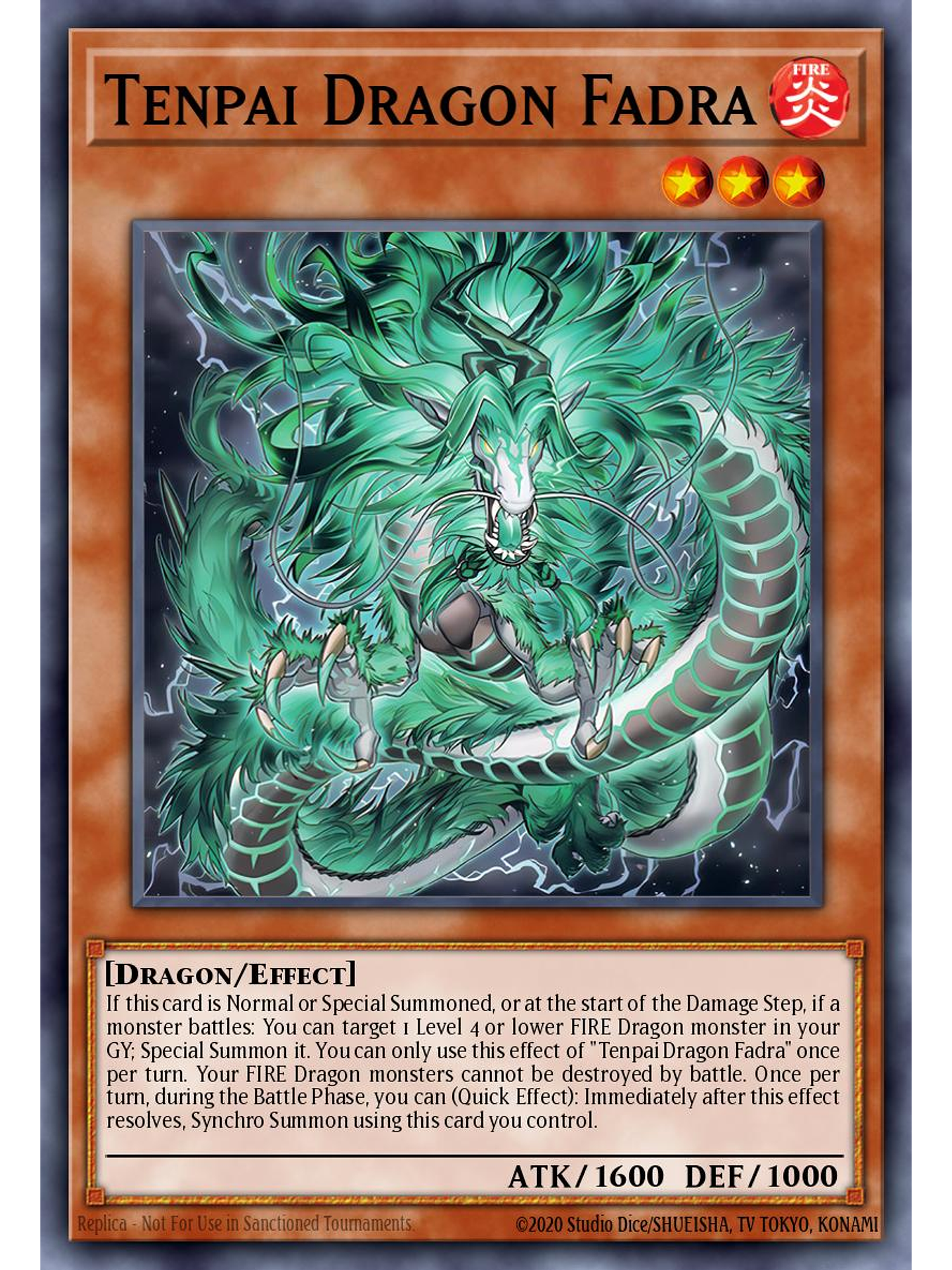 Tenpai Dragon Fadra - MP25-EN183 - Ultra Rare 1st Edition 1