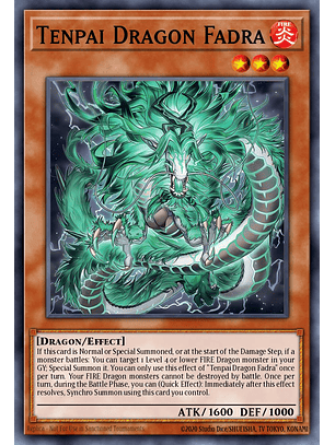 Tenpai Dragon Fadra - MP25-EN183 - Ultra Rare 1st Edition