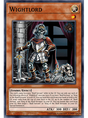 Wightlord - MP25-EN187 - Ultra Rare 1st Edition