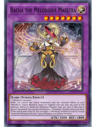 Bacha the Melodious Maestra - MP25-EN188 - Ultra Rare 1st Edition