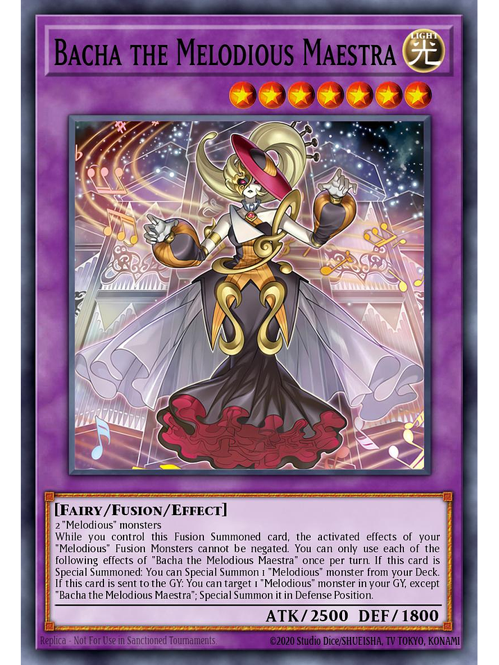 Bacha the Melodious Maestra - MP25-EN188 - Ultra Rare 1st Edition 1