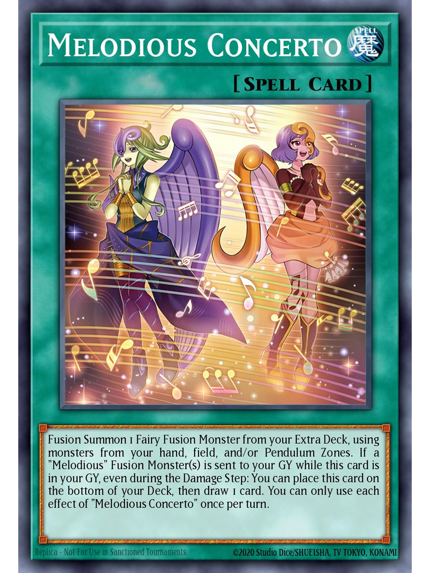 Melodious Concerto - MP25-EN195 - Ultra Rare 1st Edition 1