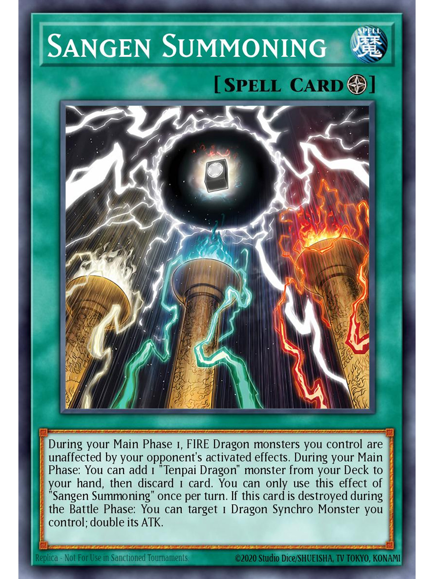 Sangen Summoning - MP25-EN197 - Ultra Rare 1st Edition 1