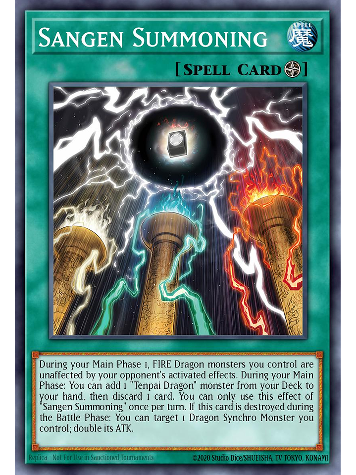 Sangen Summoning - MP25-EN197 - Ultra Rare 1st Edition 1