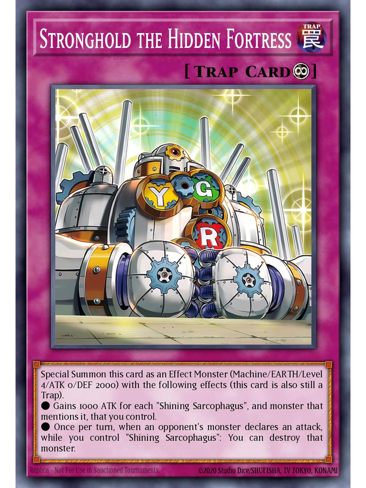 Stronghold the Hidden Fortress - MP25-EN201 - Ultra Rare 1st Edition 1