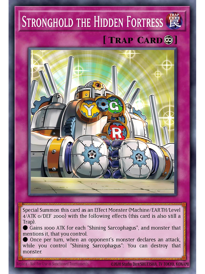 Stronghold the Hidden Fortress - MP25-EN201 - Ultra Rare 1st Edition 1