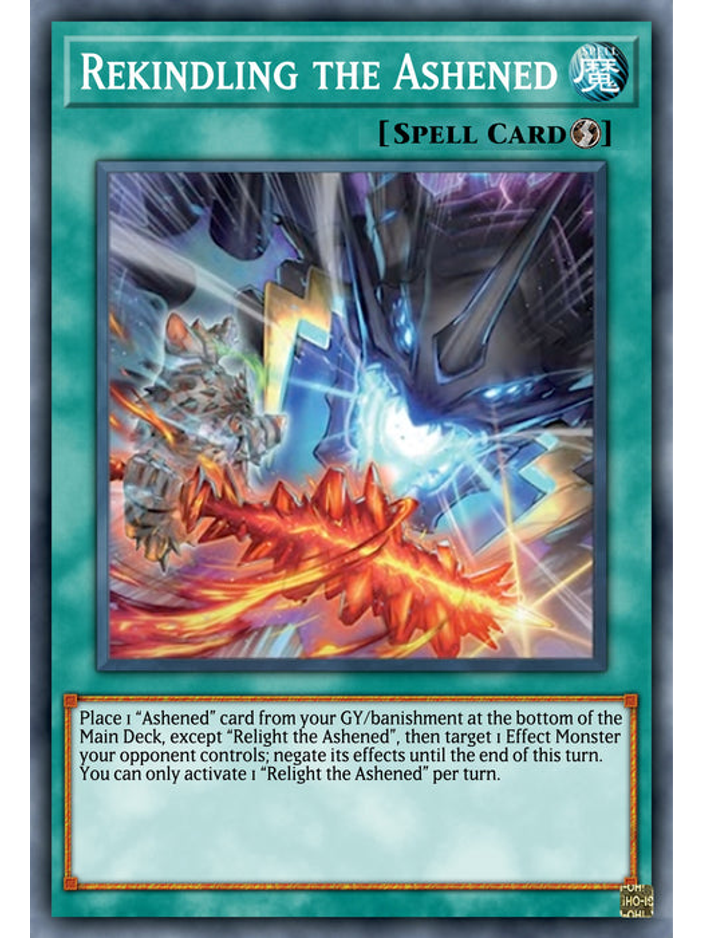 Rekindling the Ashened - MP25-EN205 - Ultra Rare 1st Edition 1