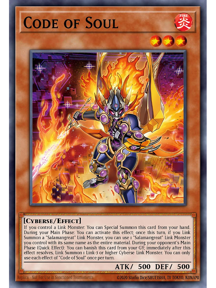 Code of Soul - MP25-EN206 - Ultra Rare 1st Edition 1