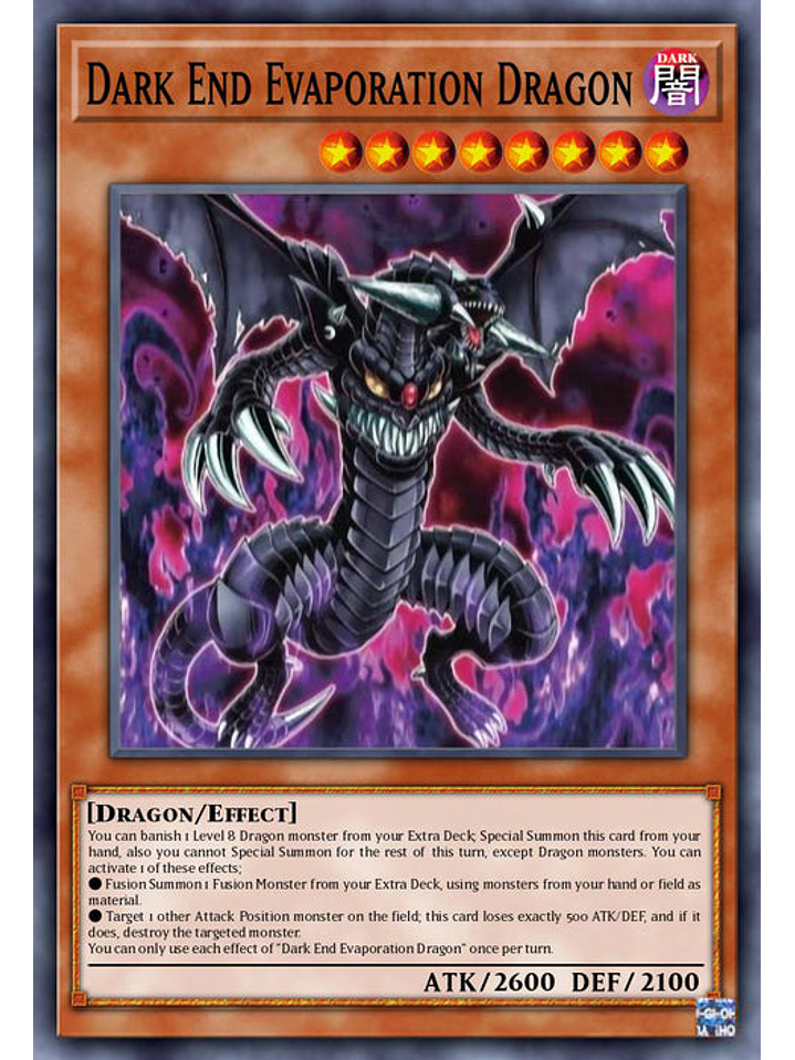 Dark End Evaporation Dragon - MP25-EN212 - Ultra Rare 1st Edition 1