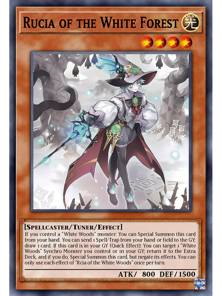 Rucia of the White Forest - MP25-EN215 - Ultra Rare 1st Edition 1