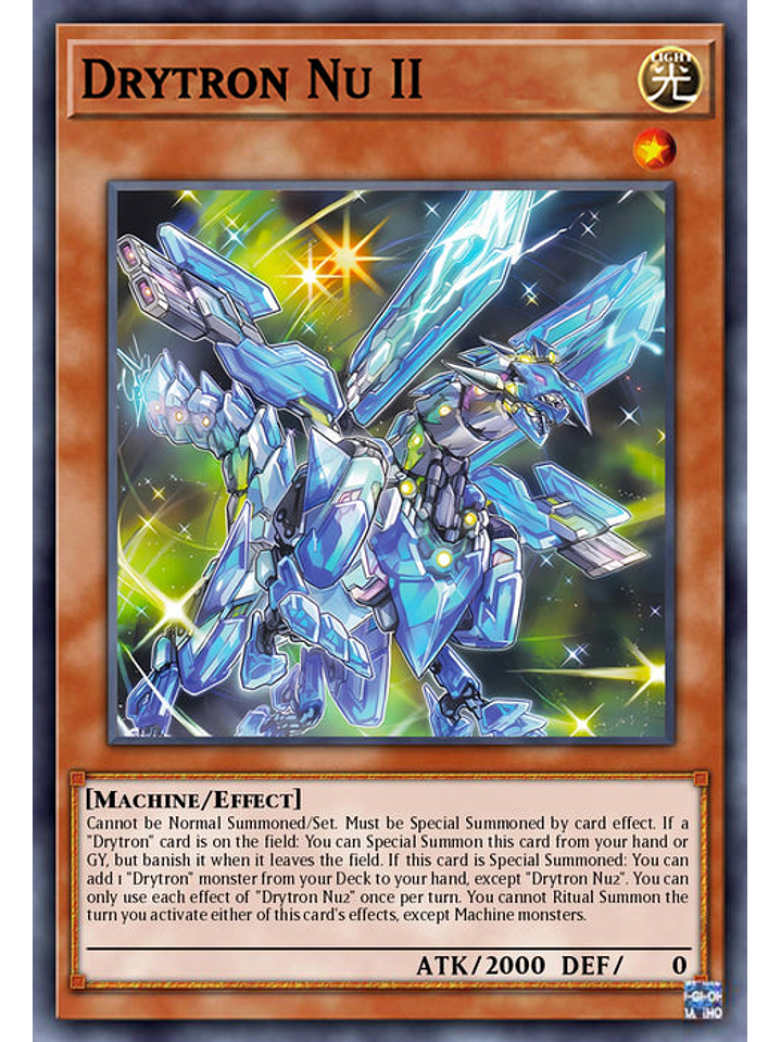 Drytron Nu II - MP25-EN217 - Ultra Rare 1st Edition 1