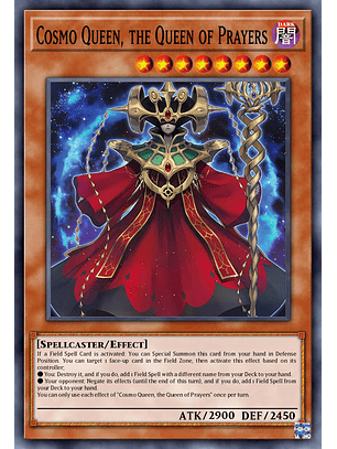 Cosmo Queen the Queen of Prayers - MP25-EN218 - Ultra Rare 1st Edition