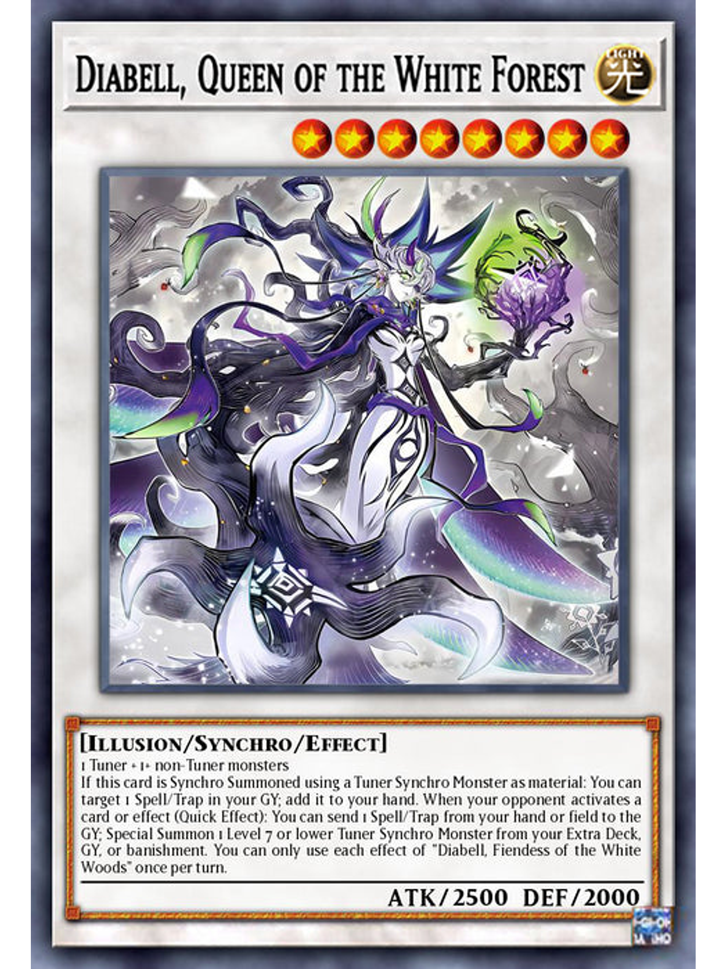 Diabell, Queen of the White Forest - MP25-EN221 - Ultra Rare 1st Edition 1