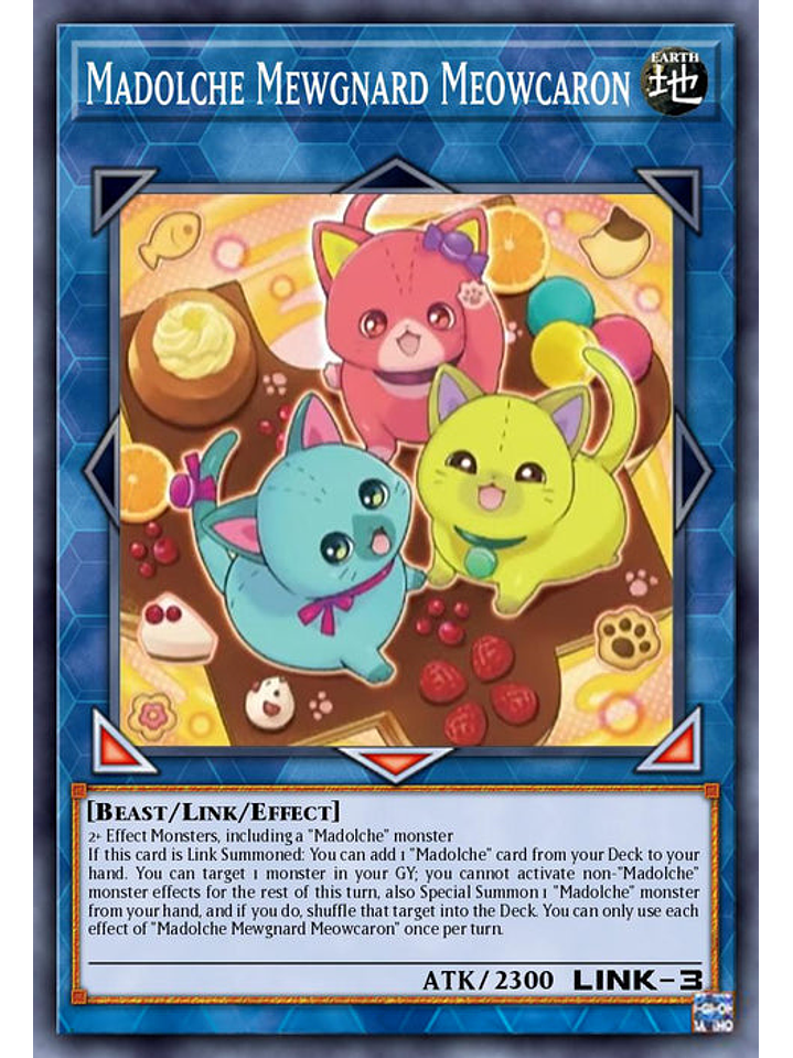 Madolche Mini Meowcaroons - MP25-EN224 - Ultra Rare 1st Edition 1