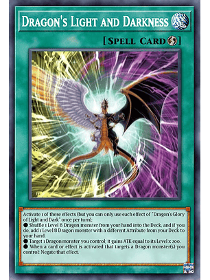 Dragon's Light and Darkness - MP25-EN226 - Ultra Rare 1st Edition