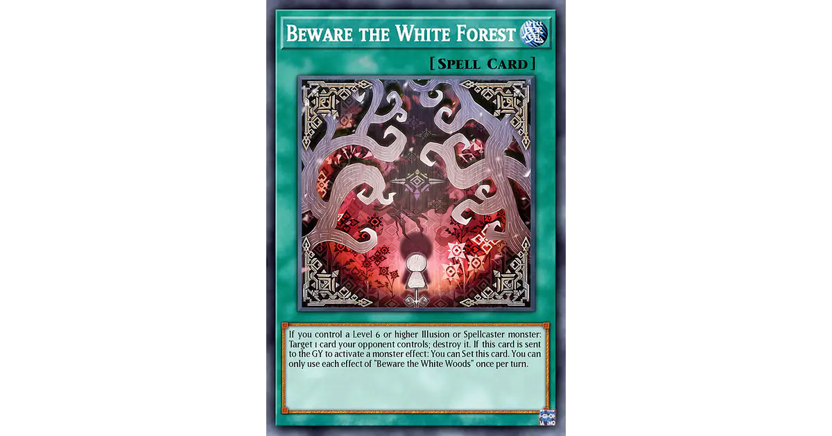Beware the White Forest - MP25-EN227 - Ultra Rare 1st Edi...