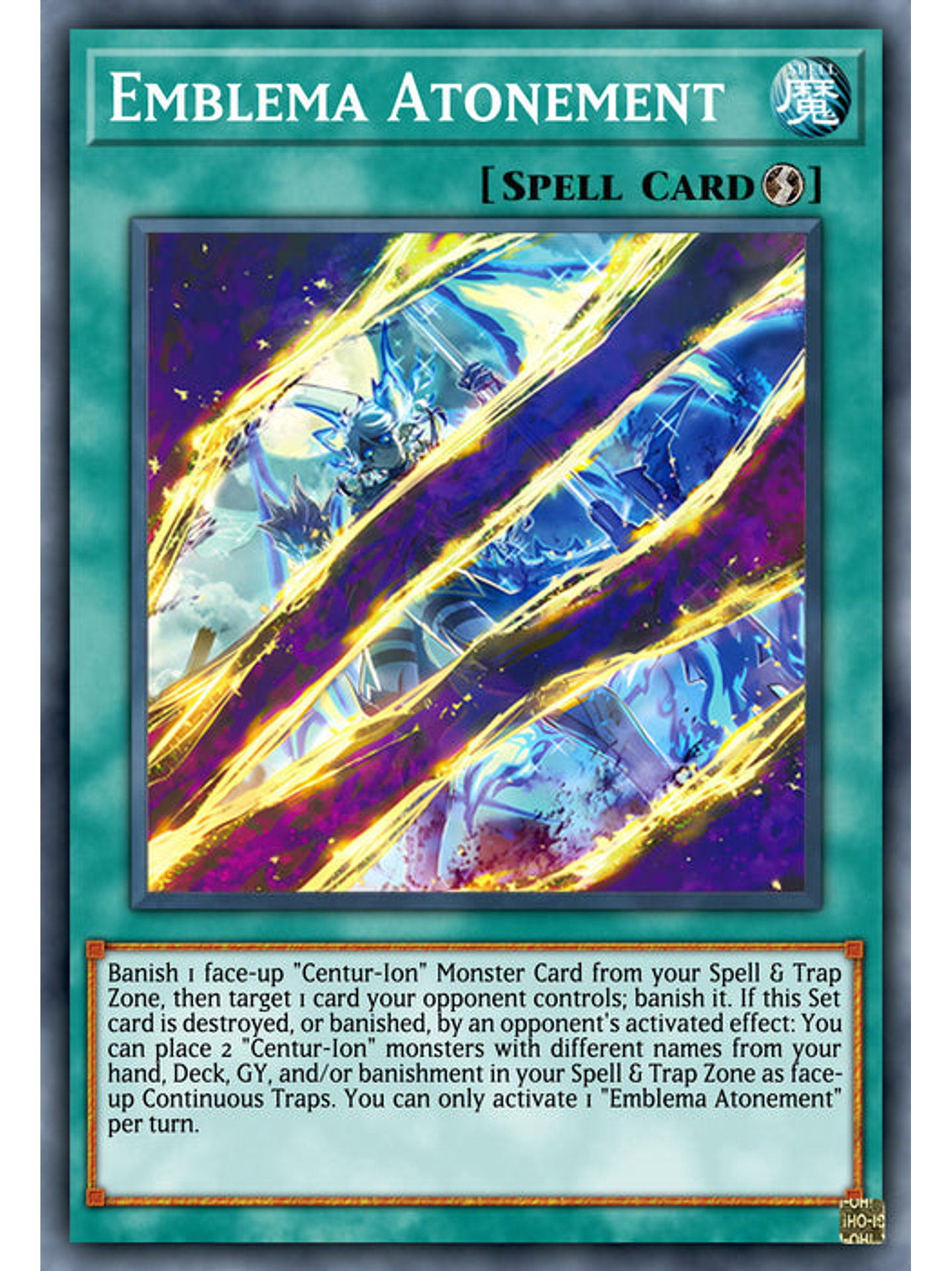 Emblema Salvation - MP25-EN230 - Ultra Rare 1st Edition 1