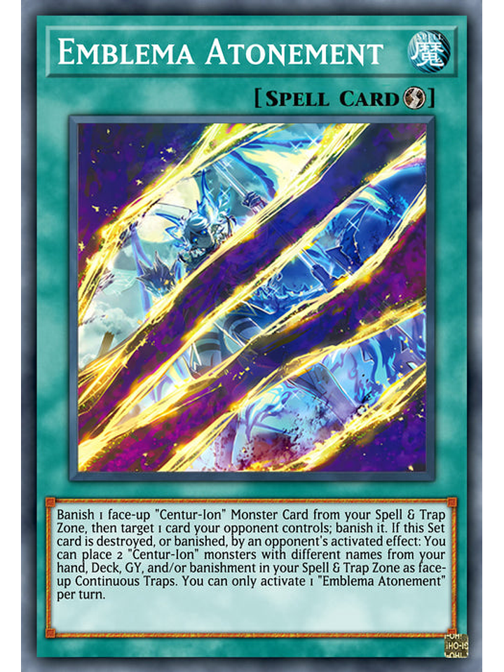 Emblema Salvation - MP25-EN230 - Ultra Rare 1st Edition 1