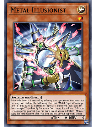 Metal Illusionist - MP25-EN241 - Ultra Rare 1st Edition