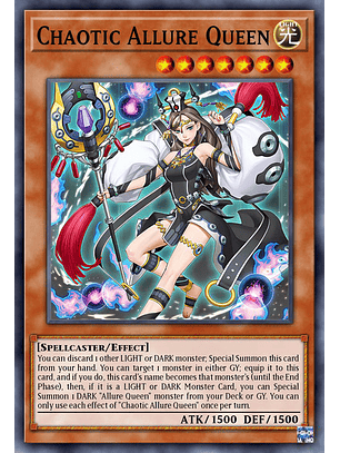 Chaos Allure Queen - MP25-EN242 - Ultra Rare 1st Edition