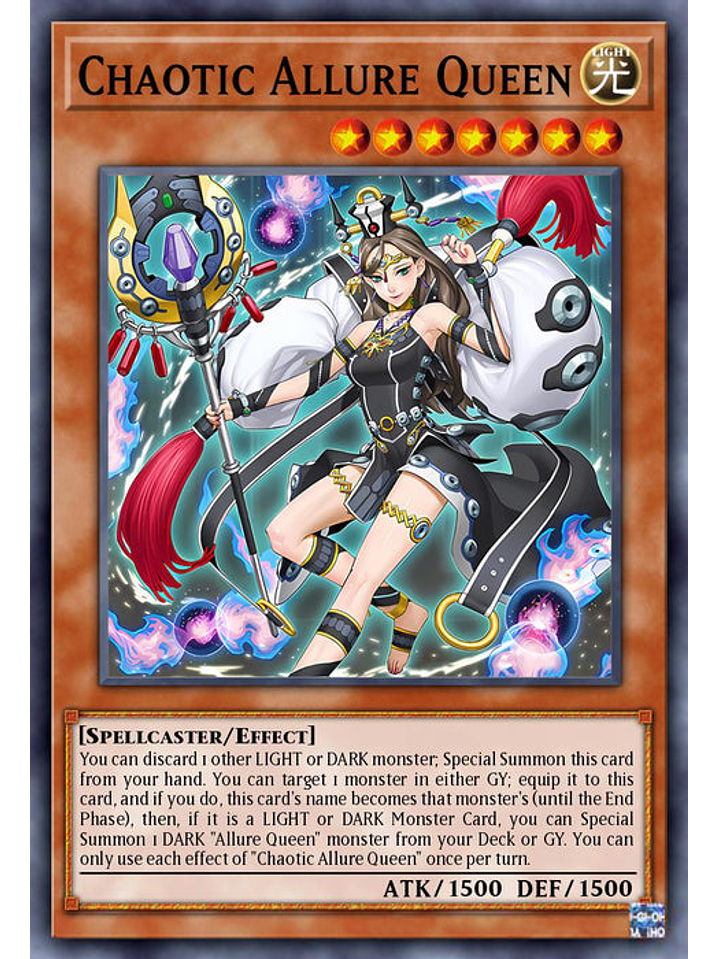 Chaos Allure Queen - MP25-EN242 - Ultra Rare 1st Edition 1