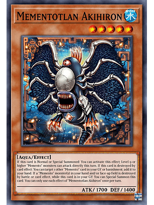 Mementotlan Akihiron - MP25-EN243 - Ultra Rare 1st Edition