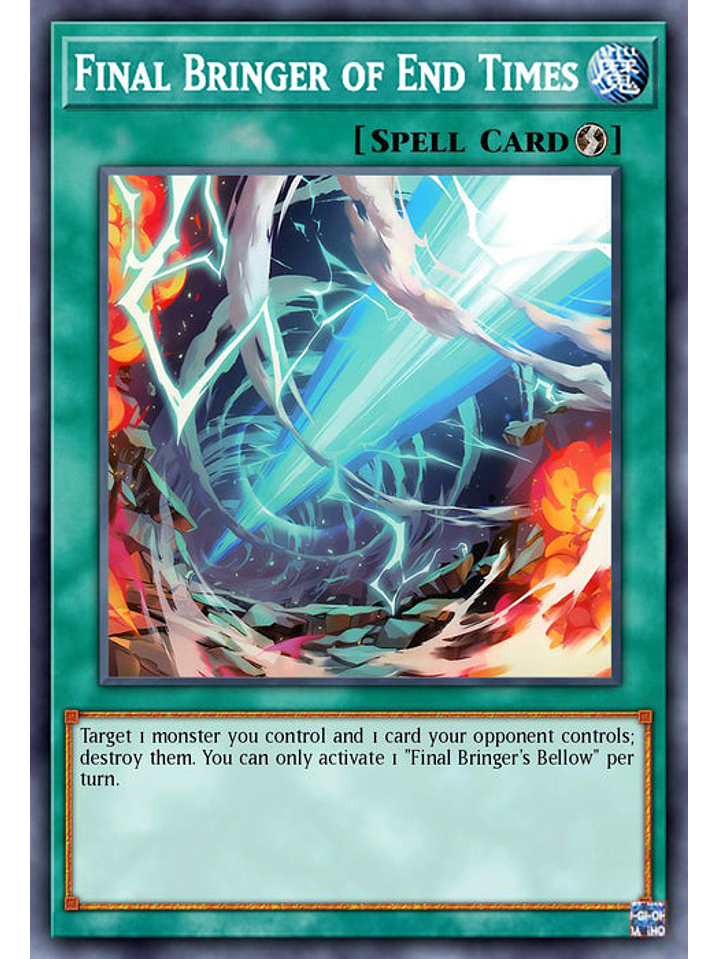 Final Bringer of the End Times - MP25-EN254 - Ultra Rare 1st Edition 1