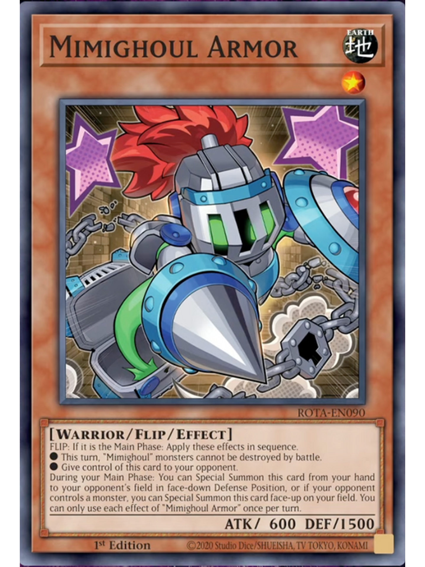 Mimighoul Armor - MP25-EN256 - Ultra Rare 1st Edition 1