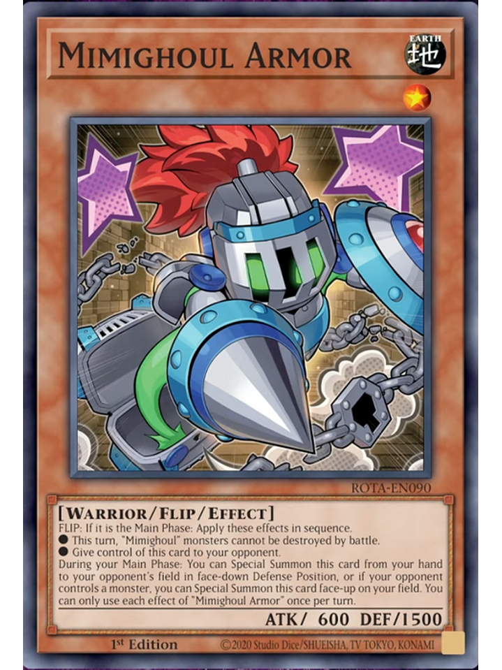 Mimighoul Armor - MP25-EN256 - Ultra Rare 1st Edition 1