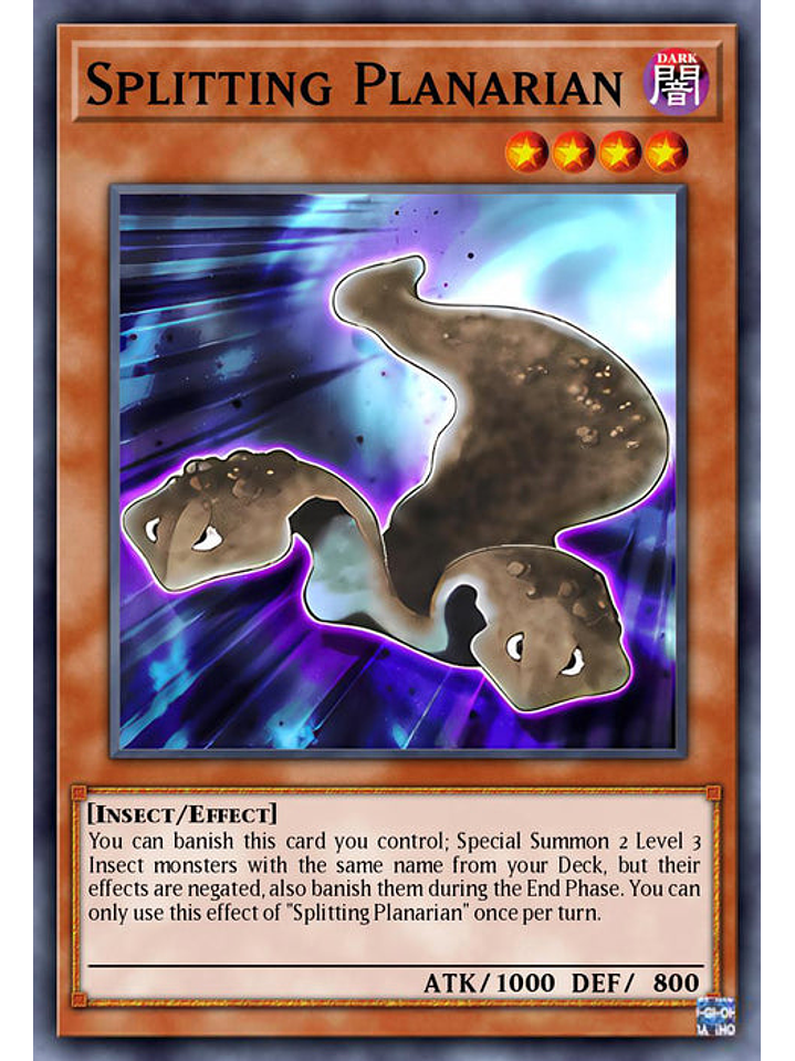 Splitting Planarian - MP25-EN263 - Ultra Rare 1st Edition 1