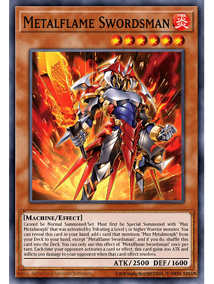 Metalflame Swordsman - MP25-EN265 - Ultra Rare 1st Edition