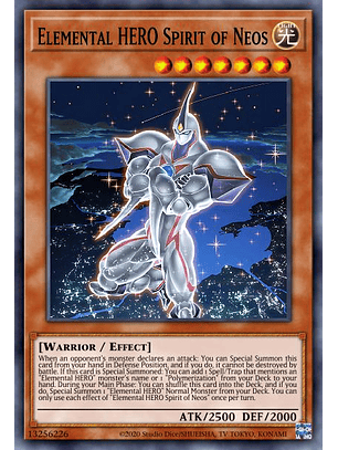 Elemental HERO Spirit of Neos - MP25-EN268 - Ultra Rare 1st Edition