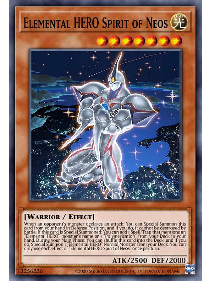 Elemental HERO Spirit of Neos - MP25-EN268 - Ultra Rare 1st Edition 1