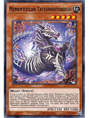 Mementotlan Tatsunootoshigo - MP25-EN294 - Ultra Rare 1st Edition