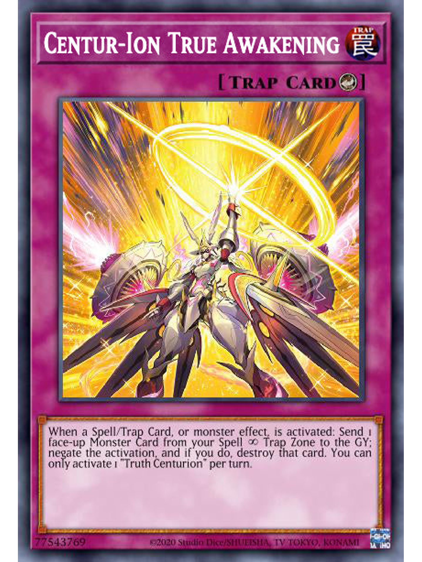 Centur-Ion True Awakening - MP25-EN296 - Ultra Rare 1st Edition 1