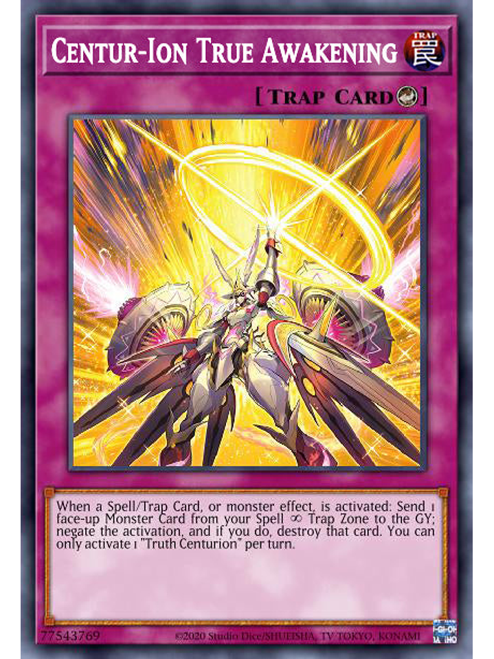 Centur-Ion True Awakening - MP25-EN296 - Ultra Rare 1st Edition 1