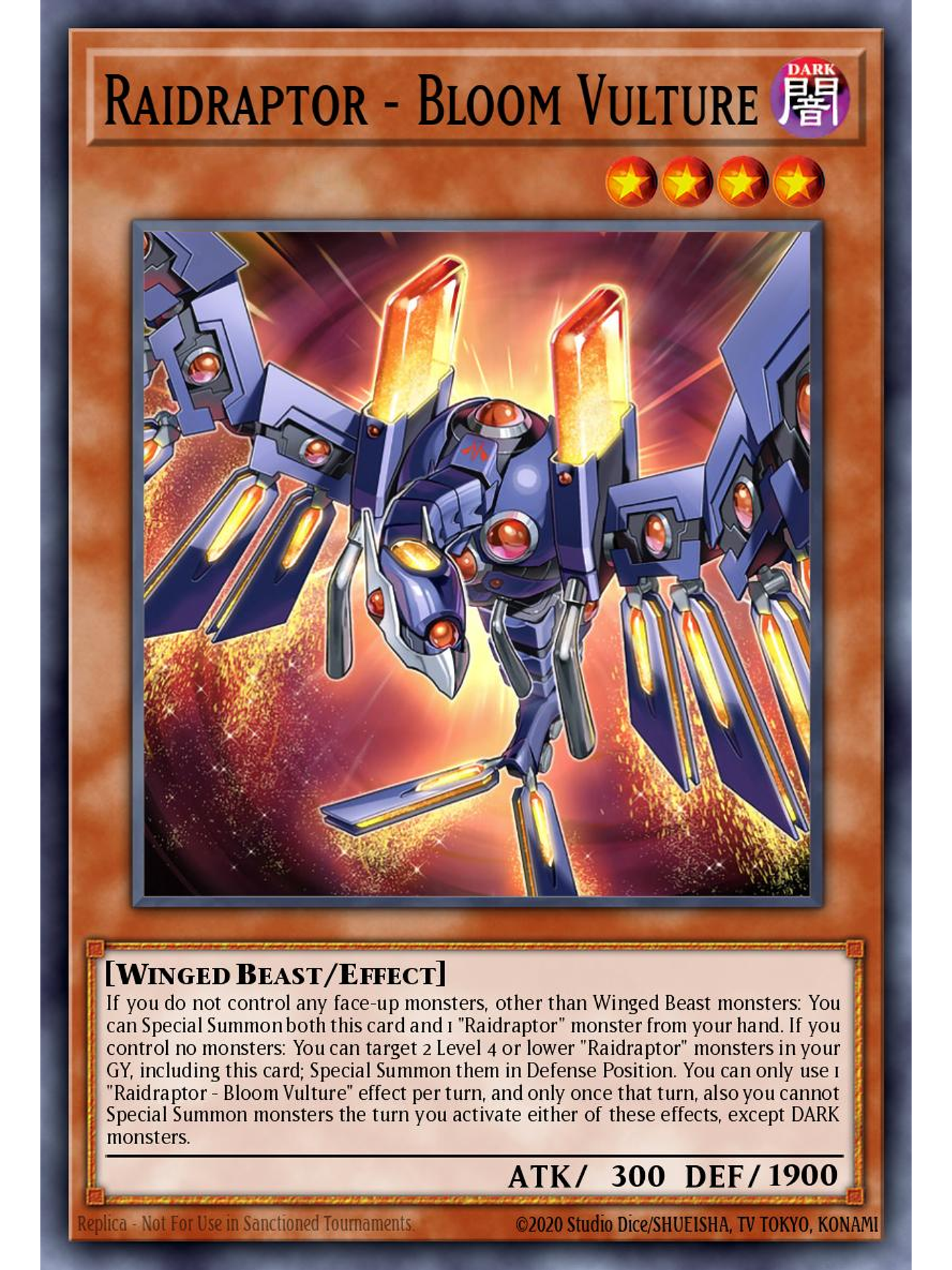 Raidraptor - Bloom Vulture - MP25-EN303 - Common 1st Edition 1