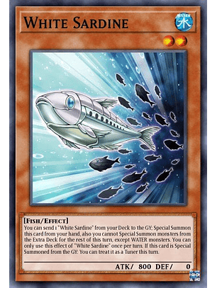 White Sardine - MP25-EN305 - Common 1st Edition
