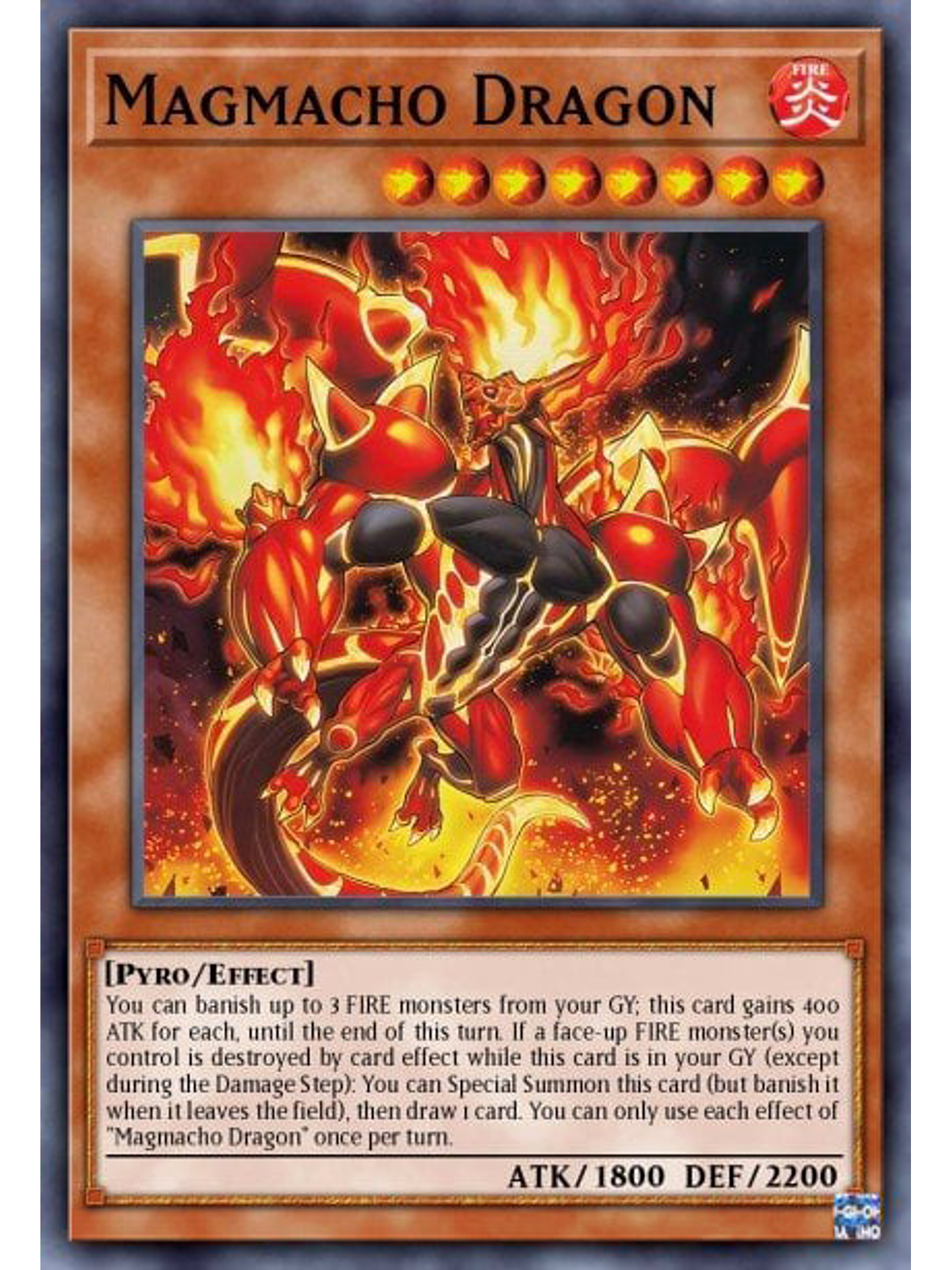 Magmacho Dragon - MP25-EN307 - Common 1st Edition 1