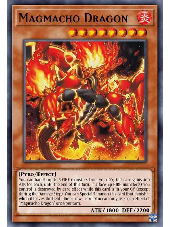 Magmacho Dragon - MP25-EN307 - Common 1st Edition 1