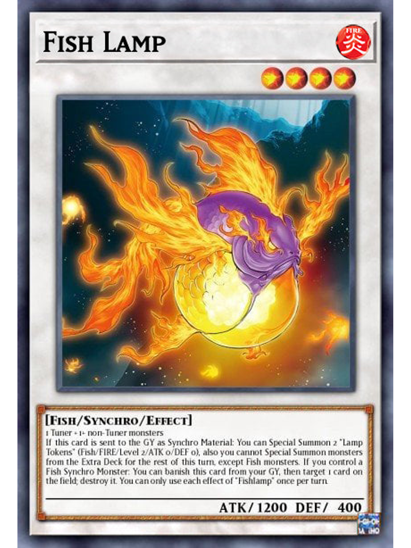 Fish Lamp - MP25-EN314 - Common 1st Edition 1