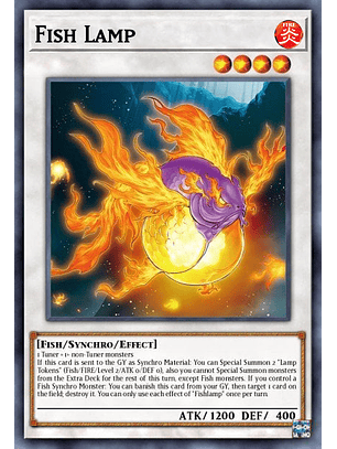 Fish Lamp - MP25-EN314 - Common 1st Edition