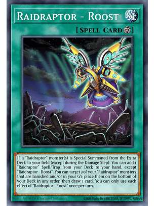 Raidraptor - Roost - MP25-EN316 - Common 1st Edition