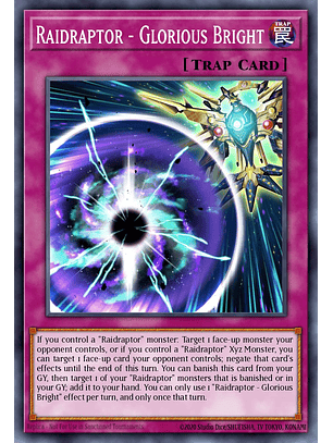 Raidraptor - Glorious Bright - MP25-EN323 - Common 1st Edition