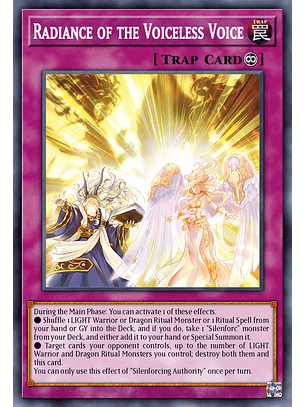 Radiance of the Voiceless Voice - MP25-EN324 - Common 1st Edition