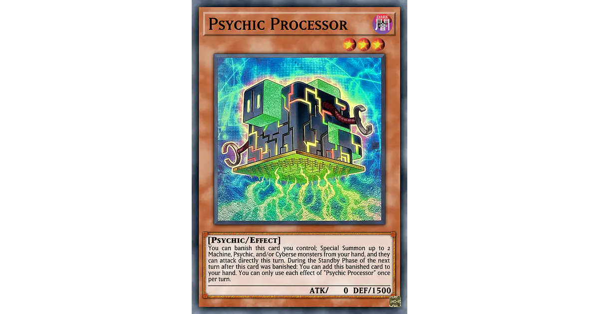 Psychic Processor - MP25-EN326 - Common 1st Edition