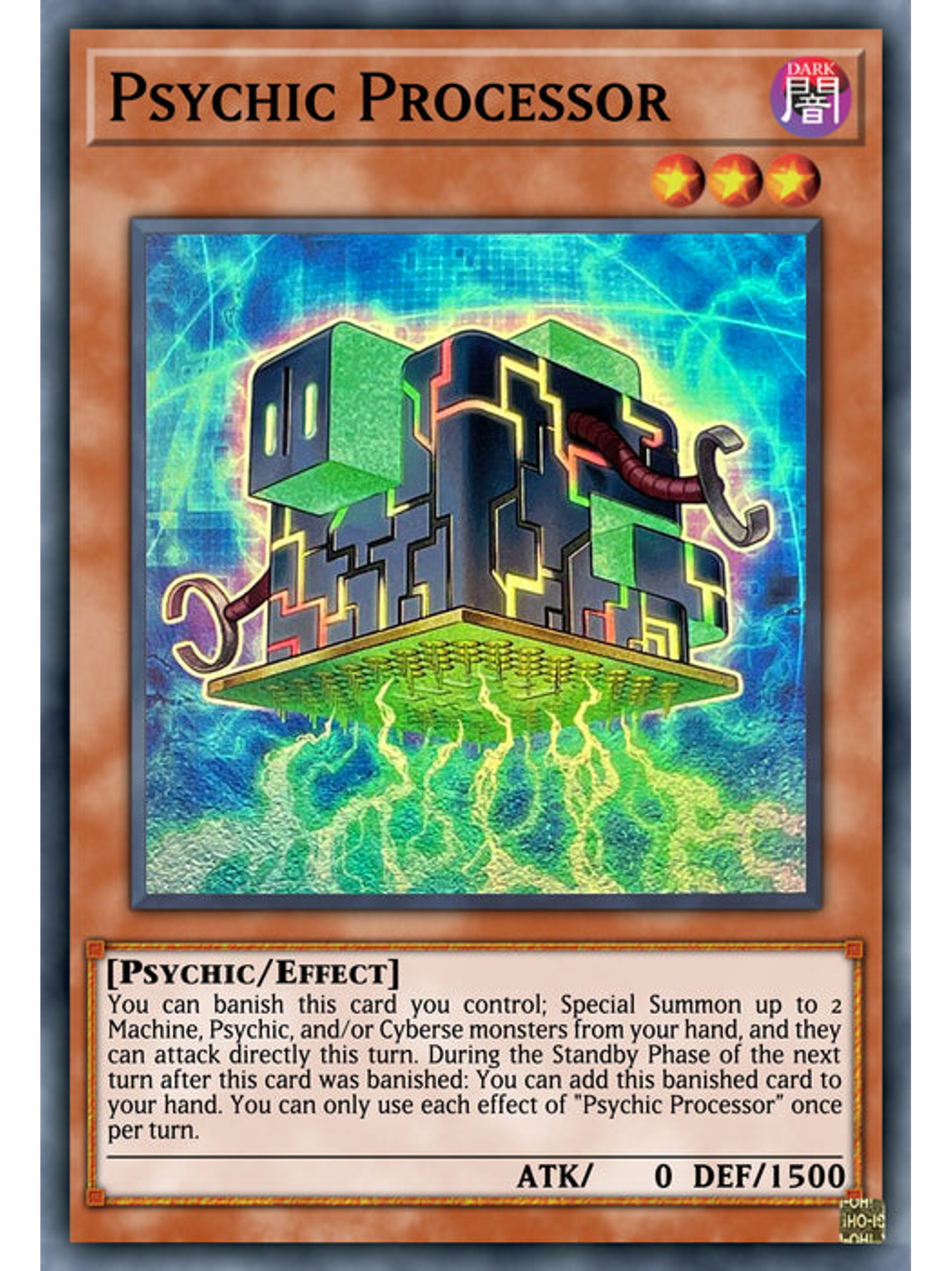 Psychic Processor - MP25-EN326 - Common 1st Edition 1